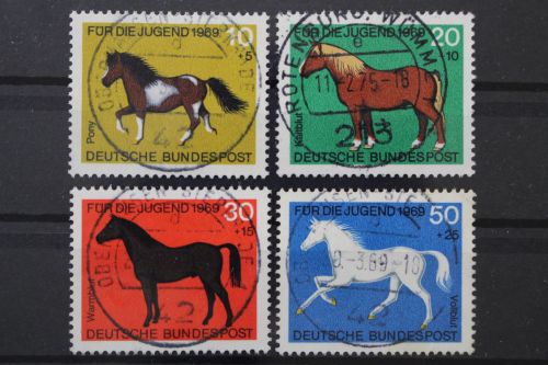 Deutschland (BRD), MiNr. 578-581, zentrisch gestempelt