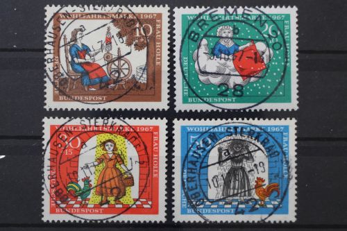 Deutschland (BRD), MiNr. 538-541, zentrisch gestempelt