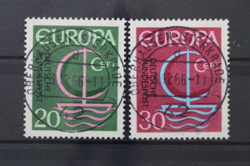Deutschland (BRD), MiNr. 519-520 zentrisch Oberhausen, gestempelt
