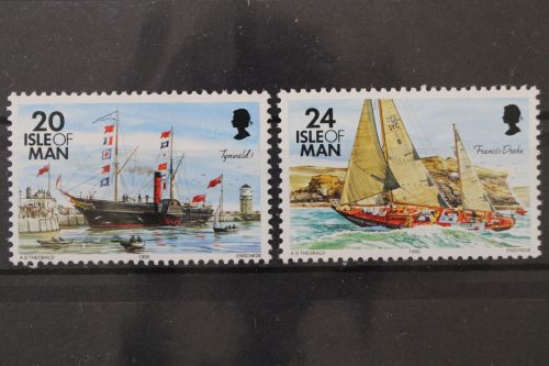 Isle of Man, MiNr. 534 + 538 II, postfrisch