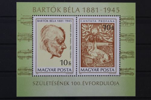 Ungarn, MiNr. Block 148 A, postfrisch