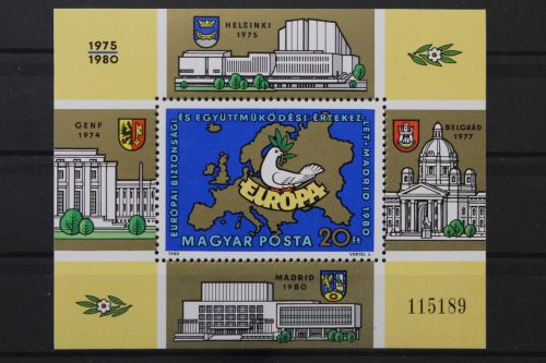 Ungarn, MiNr. Block 147 A, postfrisch