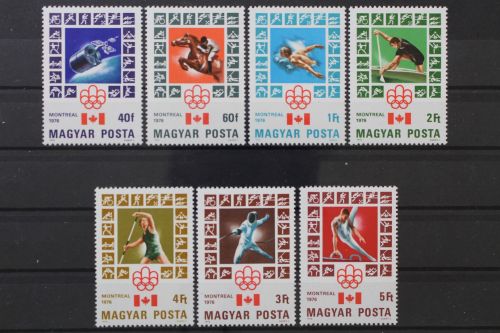 Ungarn, MiNr. 3125-3131 A, postfrisch