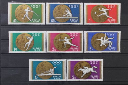 Ungarn, MiNr. 2477-2484 A, postfrisch