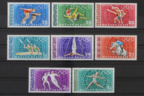 Ungarn, MiNr. 2434-2441 A, postfrisch