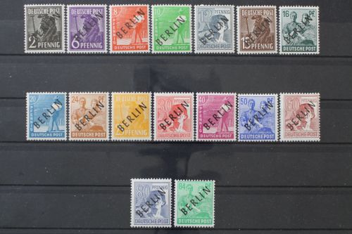 Berlin, MiNr. 1-16, postfrisch, Altsignatur