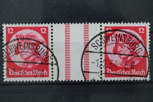 Deutsches Reich, MiNr. WZ 10, gestempelt