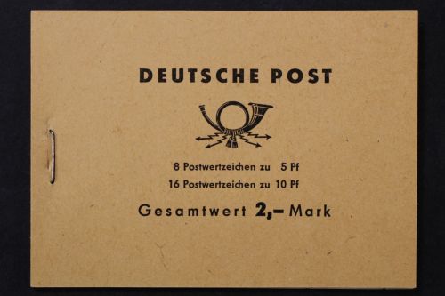 DDR Markenheftchen, MiNr. 4 c, postfrisch