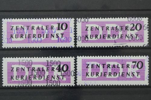 DDR Dienst, MiNr. 10-13, postfrisch