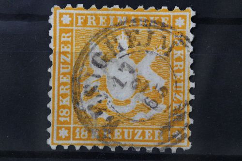 Württemberg, MiNr. 29, gestempelt, Altsignatur