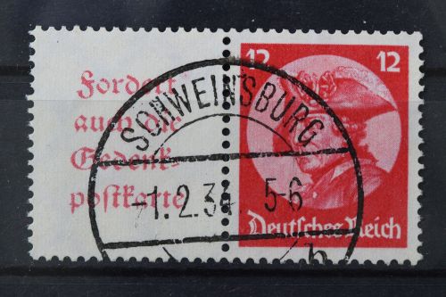 Deutsches Reich, MiNr. W 45, gestempelt