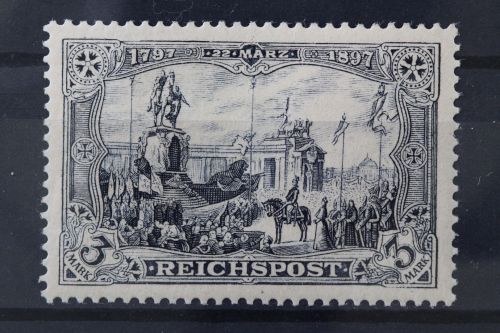 Deutsches Reich, MiNr. 65 Type II, Falz