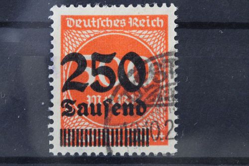 Deutsches Reich, MiNr. 296, gestempelt, geprüft Infla