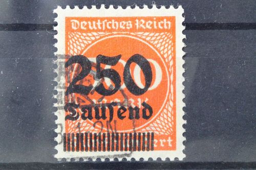 Deutsches Reich, MiNr. 296, gestempelt, geprüft Infla
