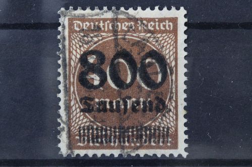 Deutsches Reich, MiNr. 305, gestempelt, geprüft Infla