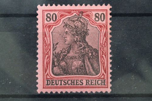 Deutsches Reich, MiNr. 77, Falz