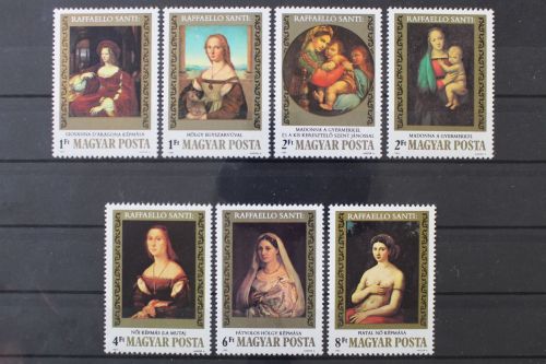 Ungarn, MiNr. 3612-3618 A, postfrisch