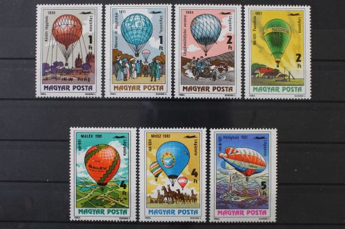 Ungarn, MiNr. 3600-3606 A, postfrisch