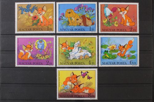 Ungarn, MiNr. 3580-3586 A, postfrisch