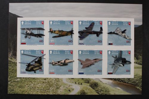 Isle of Man, Flugzeuge, MiNr. 2321-2328 skl., postfrisch