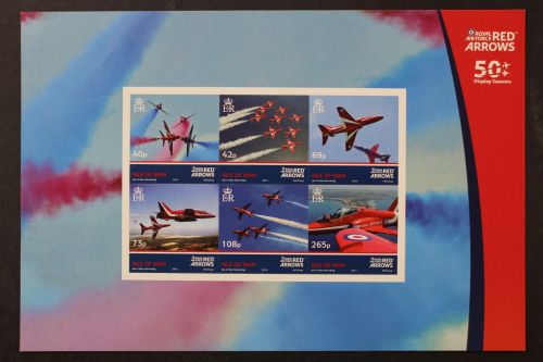 Isle of Man, Flugzeuge, MiNr. 1959-1964 skl., postfrisch