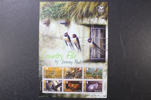 Isle of Man, Vögel, MiNr. Block 69, postfrisch