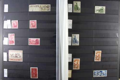 Saarland 1947-1959 incl. Dienstmarken