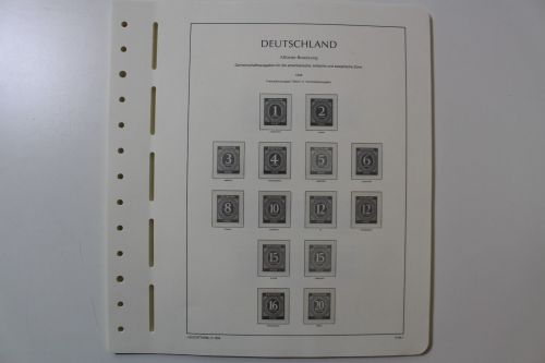 Leuchtturm, Gemeinschaftsausgaben + Bizone 1945-1949, SF-System