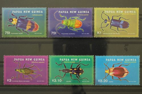 Papua Neuguinea, MiNr. 1140-1145, postfrisch