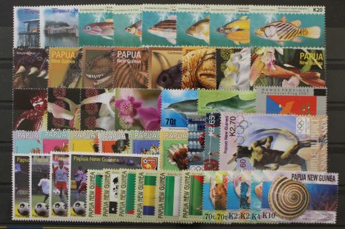 Papua Neuguinea, MiNr. 1037-1104, Jahrgang 2004, postfrisch
