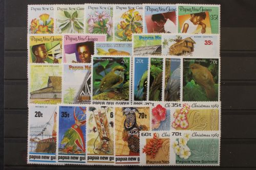 Papua Neuguinea, MiNr. 584-609, Jahrgang 1989, postfrisch