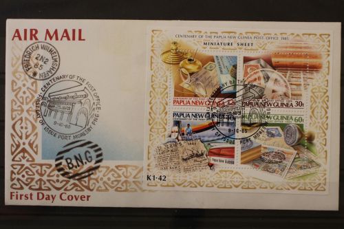 Papua Neuguinea, MiNr. Block 2, FDC