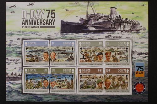 Isle of Man, Schiffe, MiNr. 2465-2472, ZD-Bogen, postfrisch