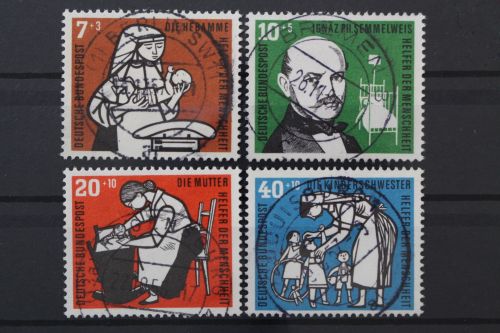 Deutschland (BRD), MiNr. 243-246 zentrisch gestempelt