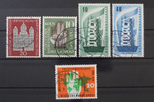 Deutschland (BRD), MiNr. 238,239,240 + 241-242, gestempelt