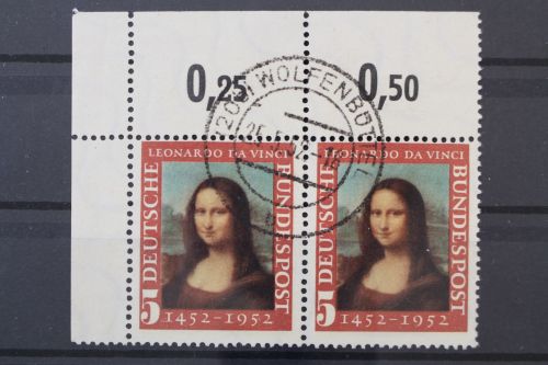 Deutschland (BRD), MiNr. 148 I WP, Ecke links oben, gestempelt