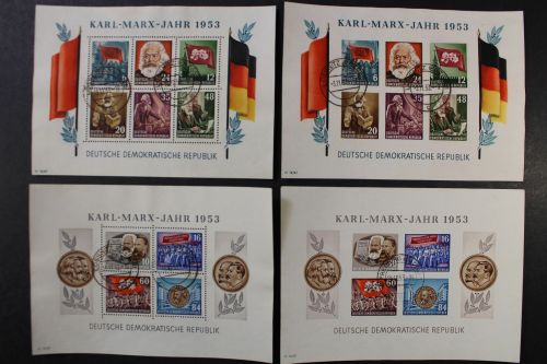 DDR, MiNr. Block 8/9 A/B, gestempelt, BPP Signatur