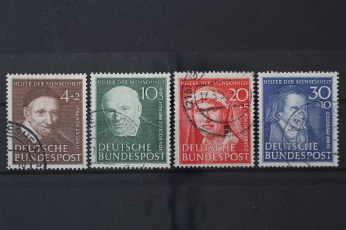 Deutschland (BRD), MiNr. 143-146, gestempelt, BPP Signatur