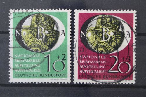 Deutschland (BRD), MiNr. 141-142, gestempelt