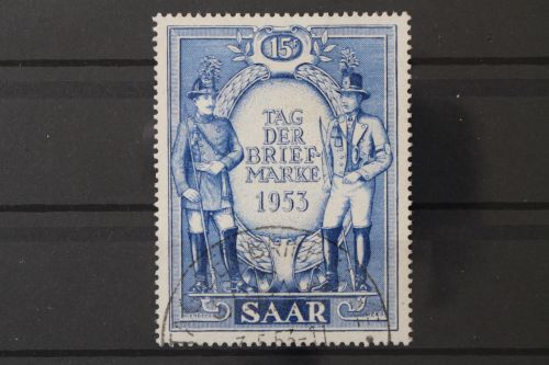 Saarland, MiNr. 342, gestempelt