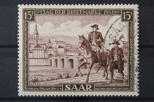 Saarland, MiNr. 305, gestempelt