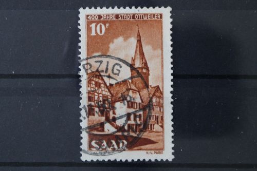 Saarland, MiNr. 296, gestempelt