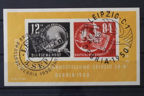 DDR, MiNr. Block 7, gestempelt, BPP Signatur