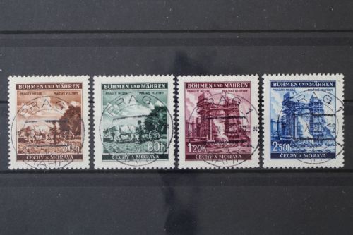 Böhmen & Mähren, MiNr. 75-78, gestempelt
