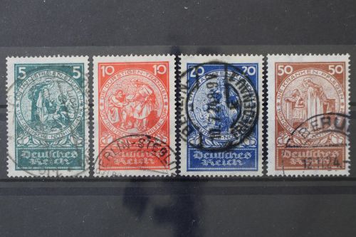 Deutsches Reich, MiNr. 351-354, gestempelt