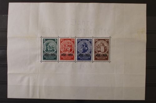 Deutsches Reich, MiNr. Block 2, ungebraucht