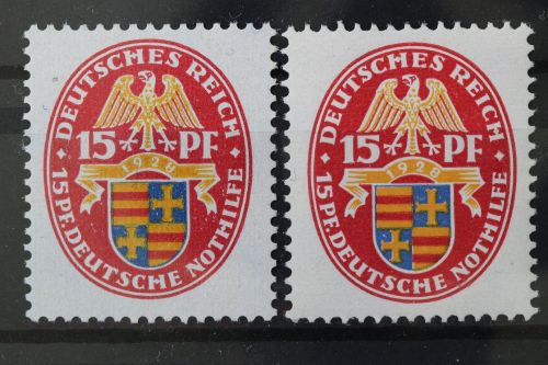 Deutsches Reich, MiNr. 427 X + Y, postfrisch