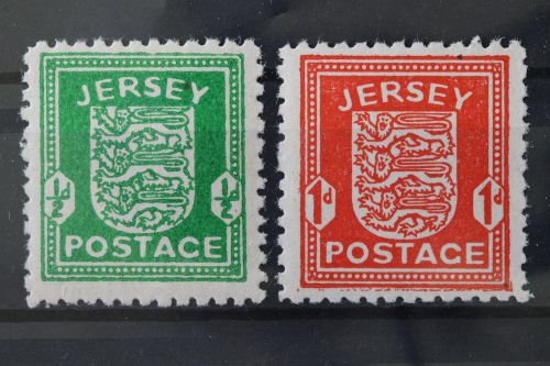 Jersey, MiNr. 1-2 x, postfrisch