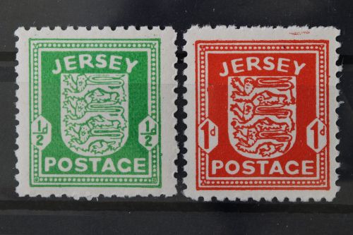 Jersey, MiNr. 1-2 y, postfrisch