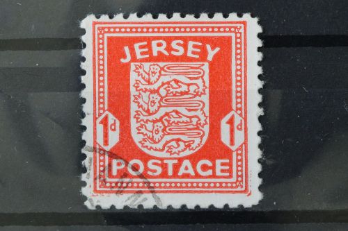 Jersey, MiNr. 2 z, gestempelt, BPP Signatur